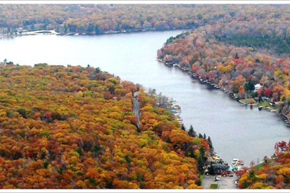 Autumn on Pocono Waterways.