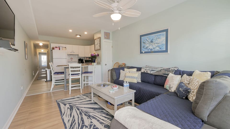 Stretch Out and Chillax on this Spacious,Cozy & Comfortable Sectional Sofa