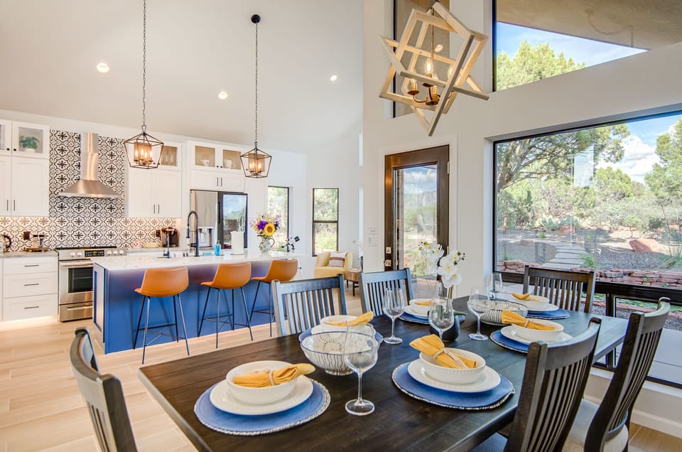 Open Floor Plan with High Ceilings and Natural Light Throughout!