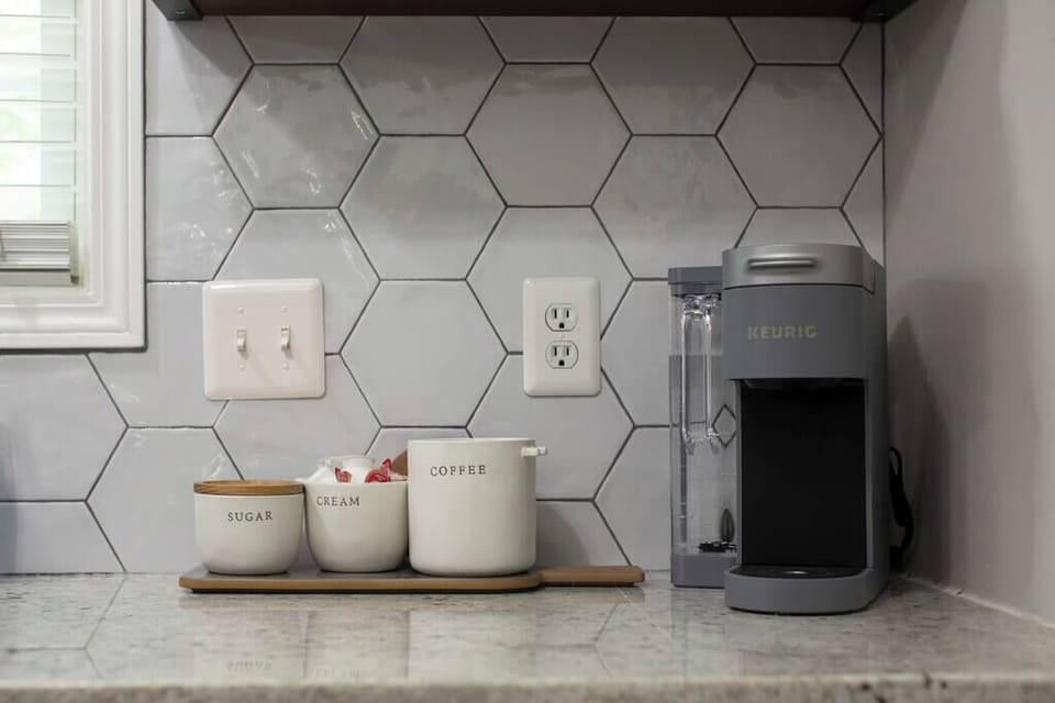 “My favorite interior item was the nice Keurig and great coffee (I usually grind my own coffee, but those pods were great).”
Steve - Past Guest