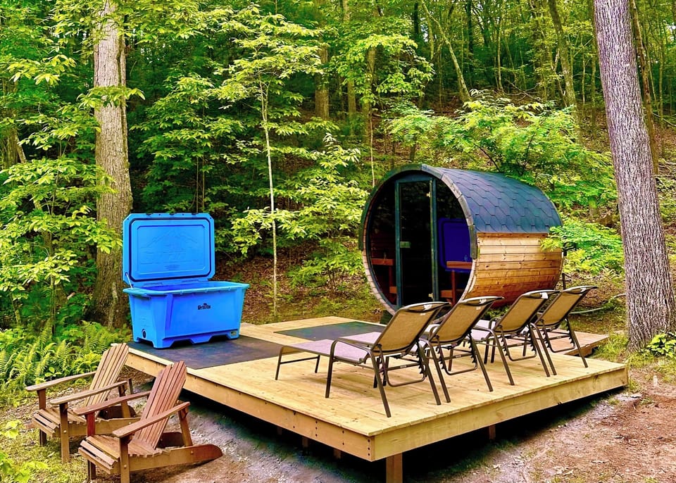 Brand new! Sauna and Cold Plunge experience, guided by Tom, a certified Thermalist Instructor.