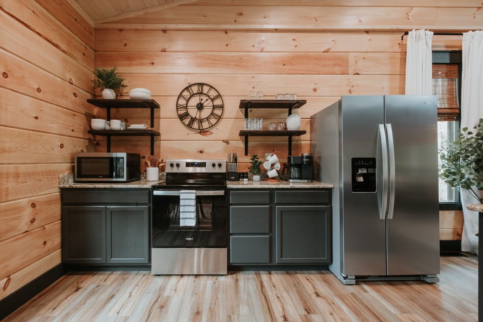 Our kitchen is stocked with all the essentials needed for a great vacation.