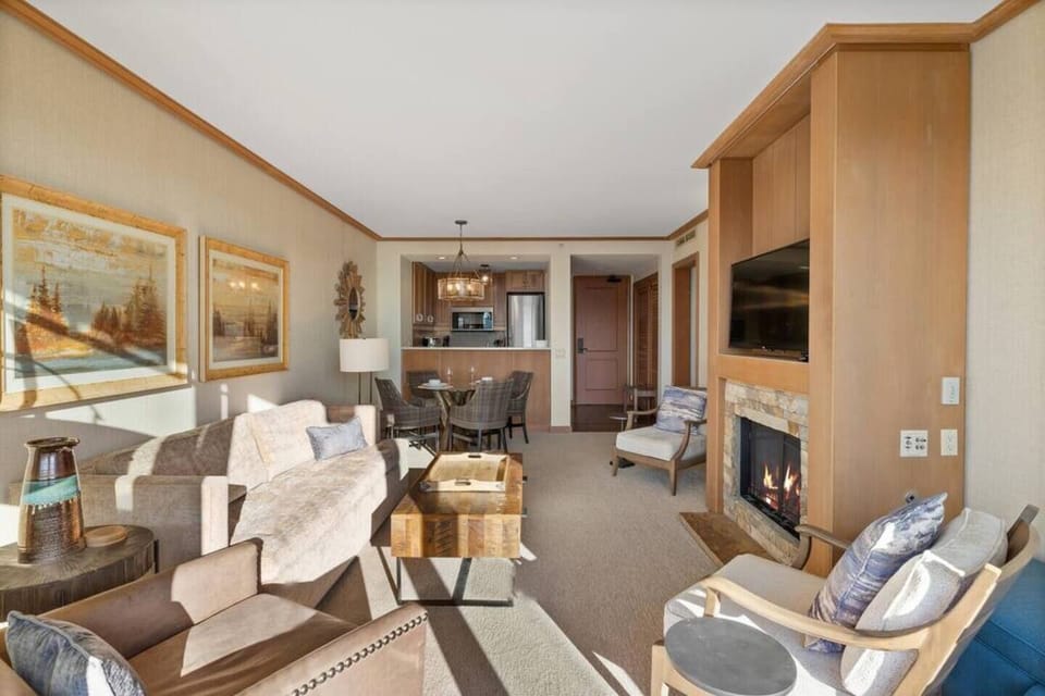 Oversized Living and Dining Spaces
