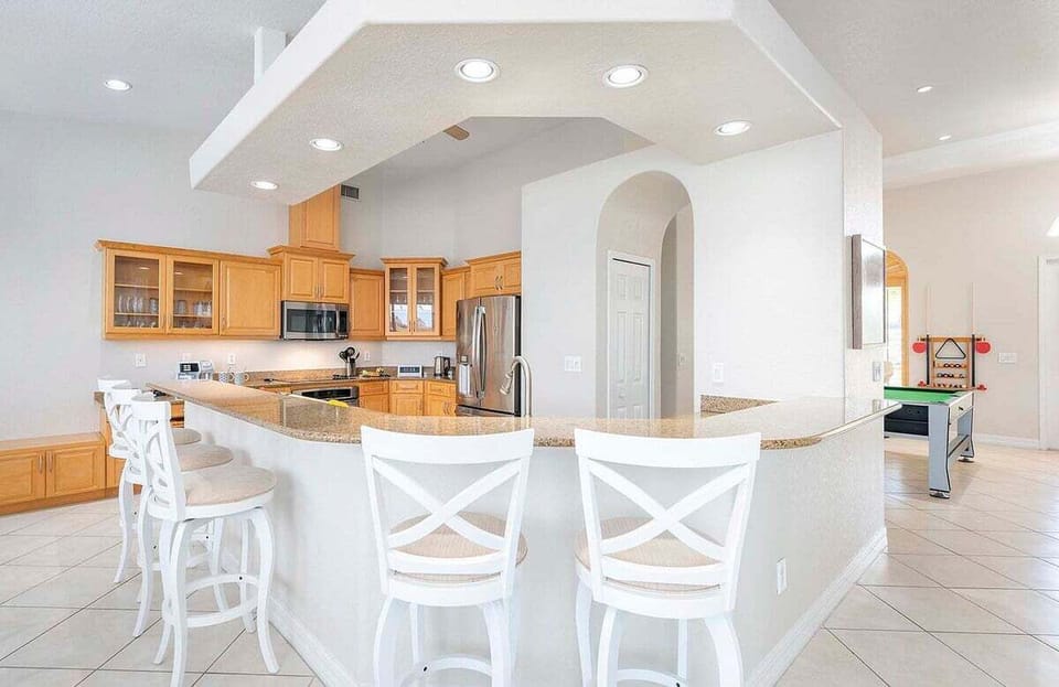 Kitchen with Stainless Steel Appliances