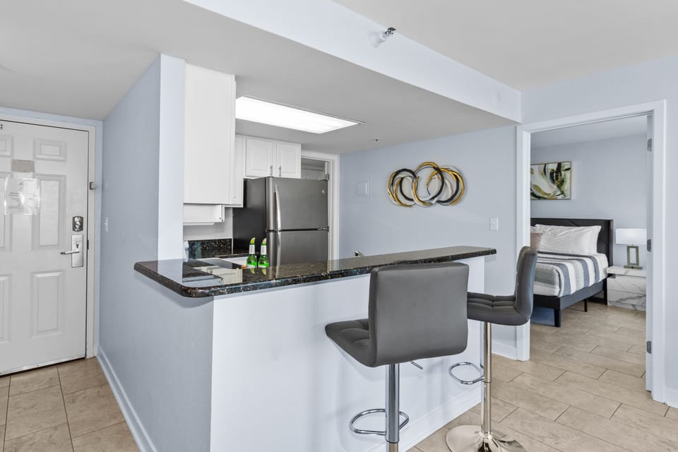 Create culinary delights in our stylish oceanfront kitchen!