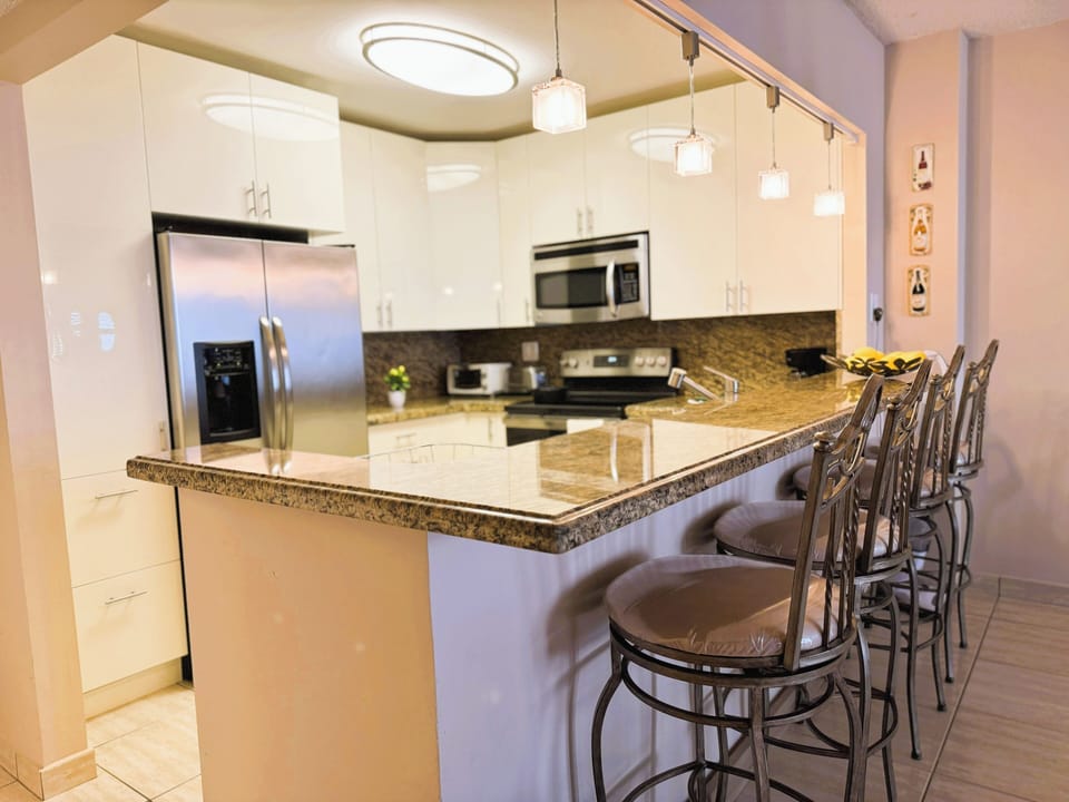 full kitchen with everything you can possibly imagine