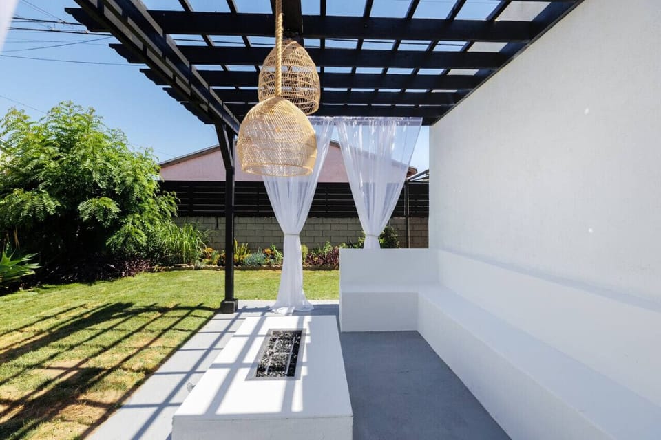 Create memories around this Mediterranean looking firepit