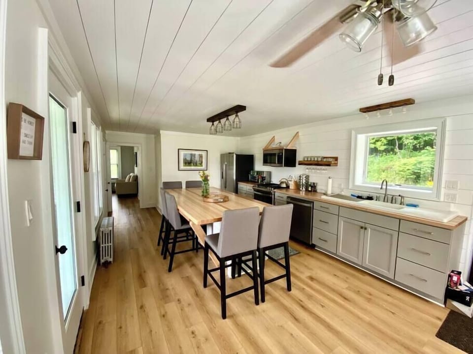 View of the kitchen