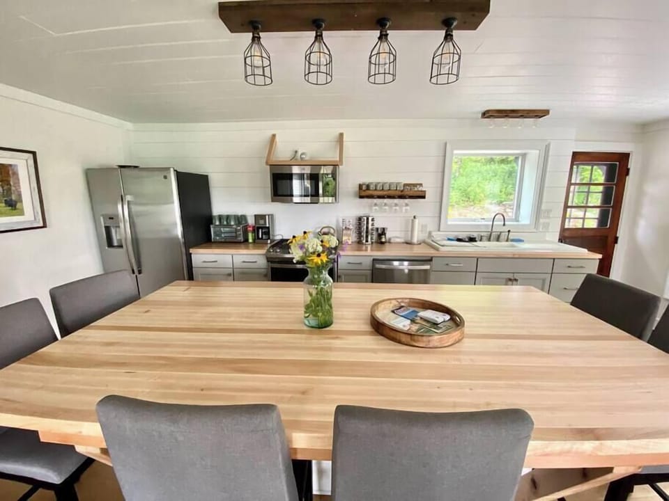 Kitchen island. Our favorite hangout spot!