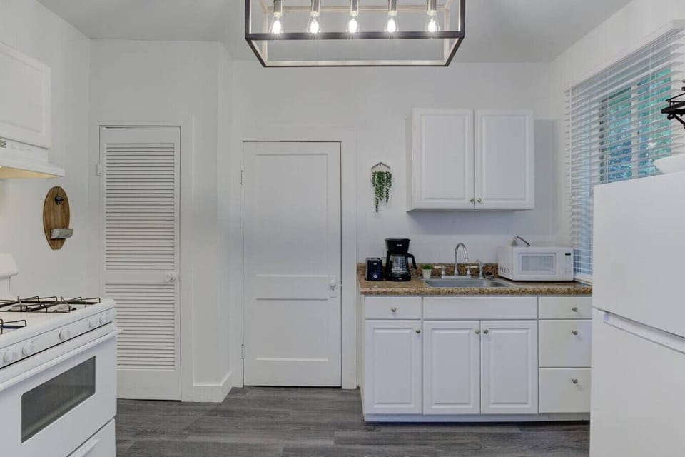A fully equipped kitchen ready for anything—from quick bites to full meals.