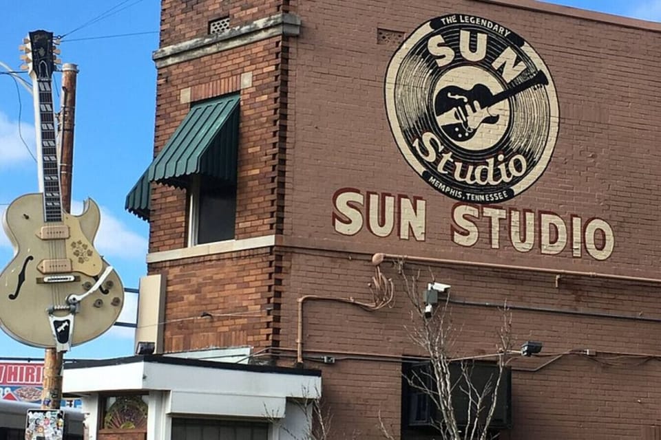 From your doorstep to where Elvis, Cash, and Presley recorded in 5 minutes.