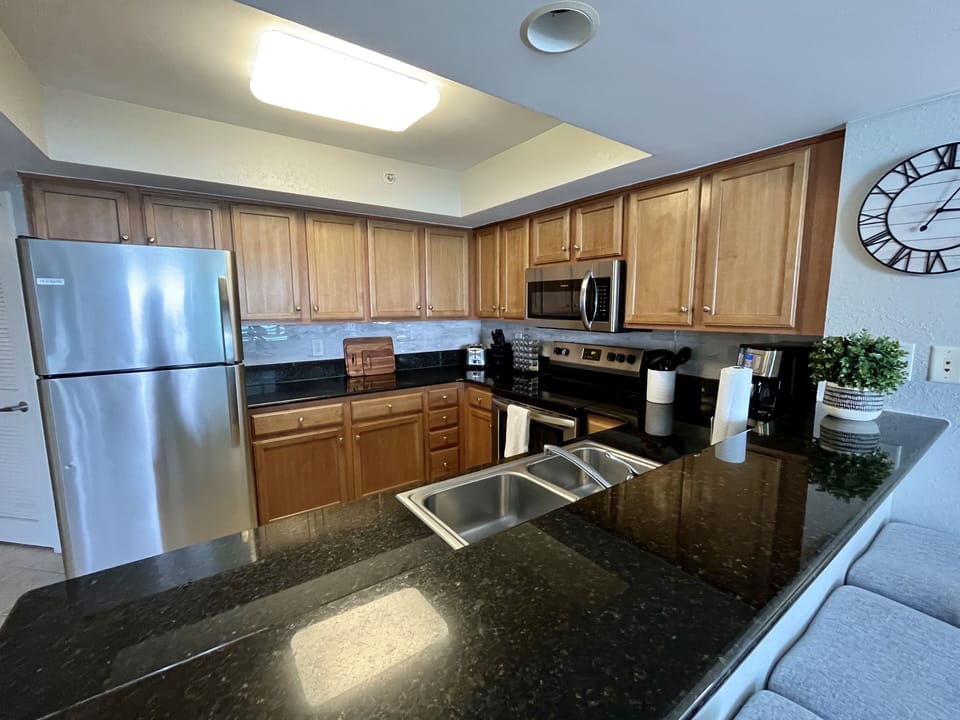 Perfect kitchen space for entertaining.