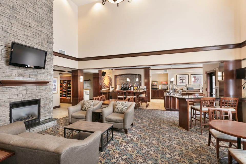 Relax in the communal lounge.
