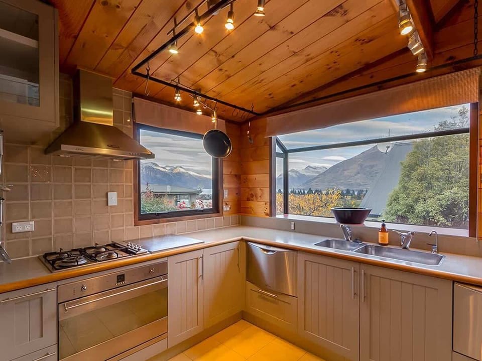 Open plan kitchen 