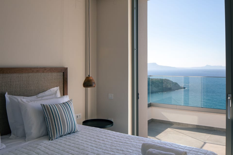 Sea view from the bedroom