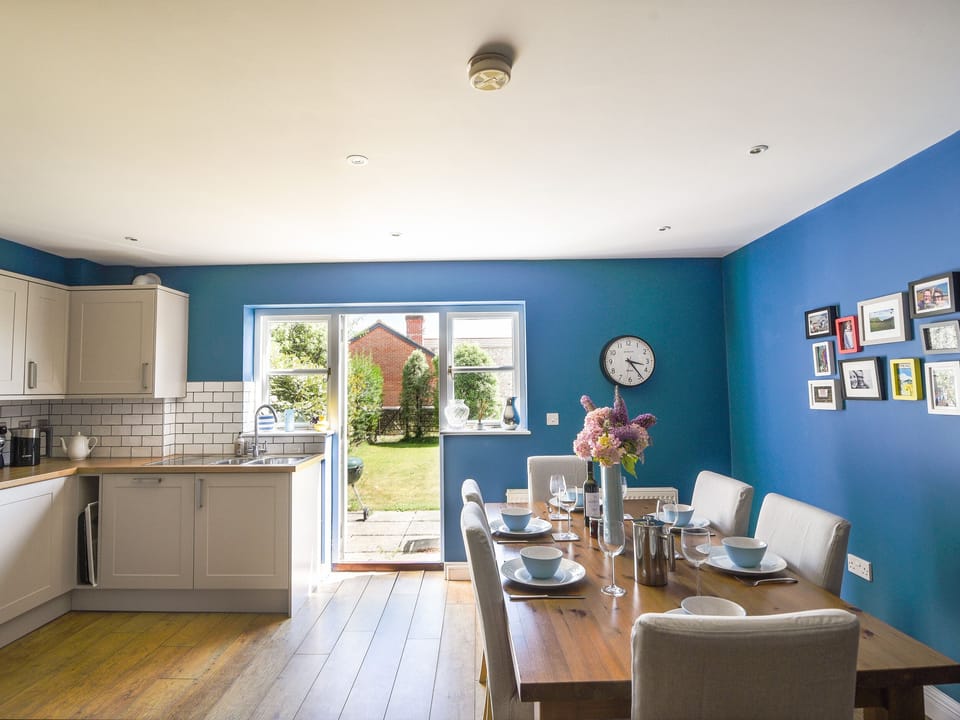 Fridge, dishwasher, electric kettle, toaster