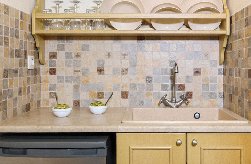Studio, Courtyard View | Private kitchenette | Fridge, coffee/tea maker, cookware/dishes/utensils