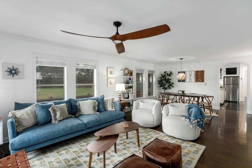 dining room + living space
