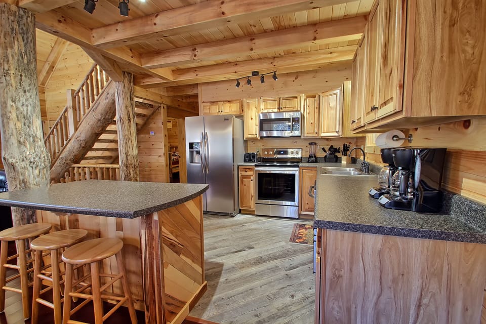 Full Kitchen, from Dining Area
