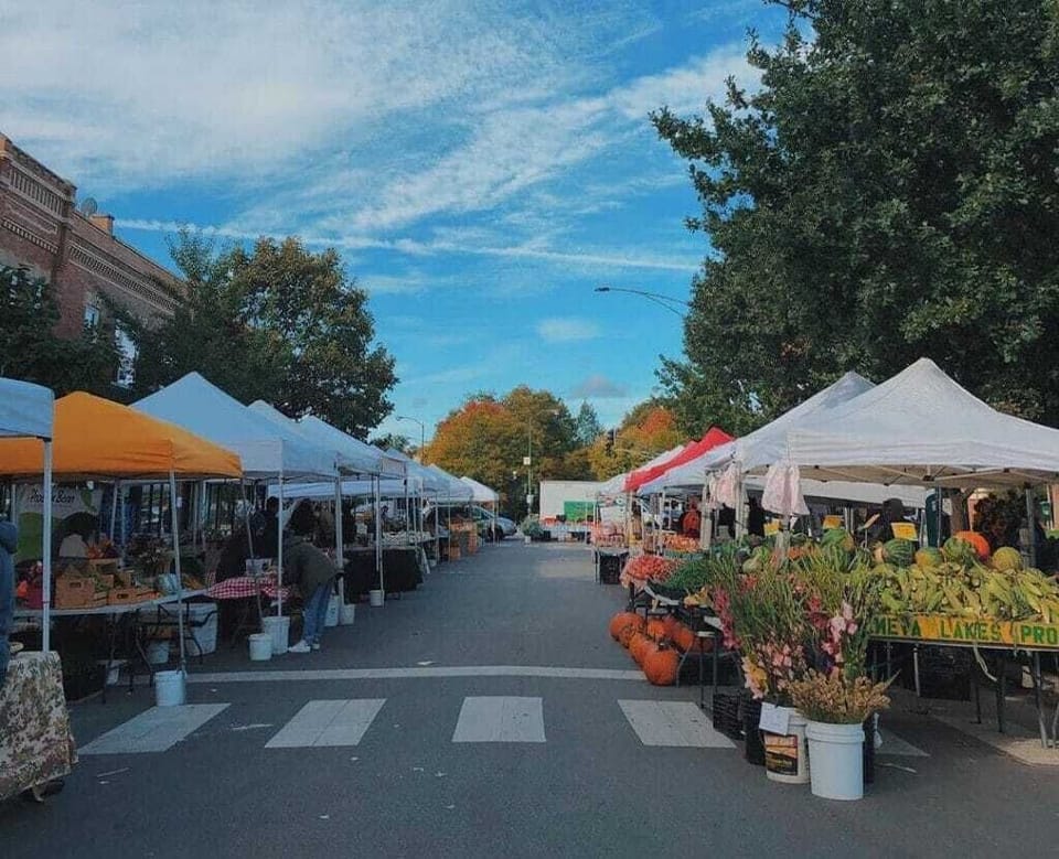 Logan Square Farmer's Market on Sundays 9am-3pm