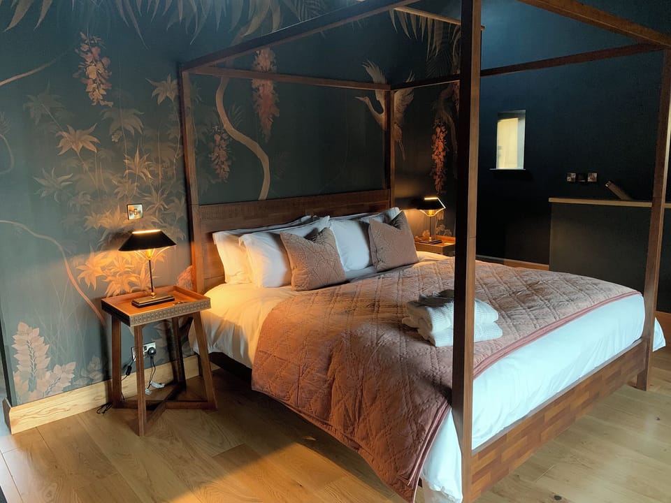 Four Poster bedroom | The Richmond - Sykelands Cottages, Dalton