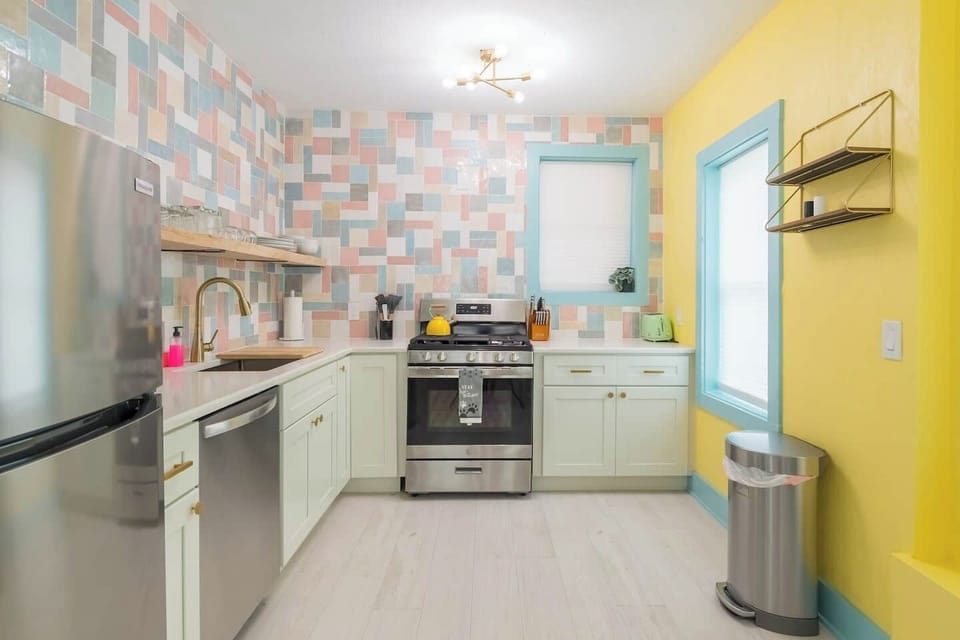 Whip up your favorites in a fresh, clean space.