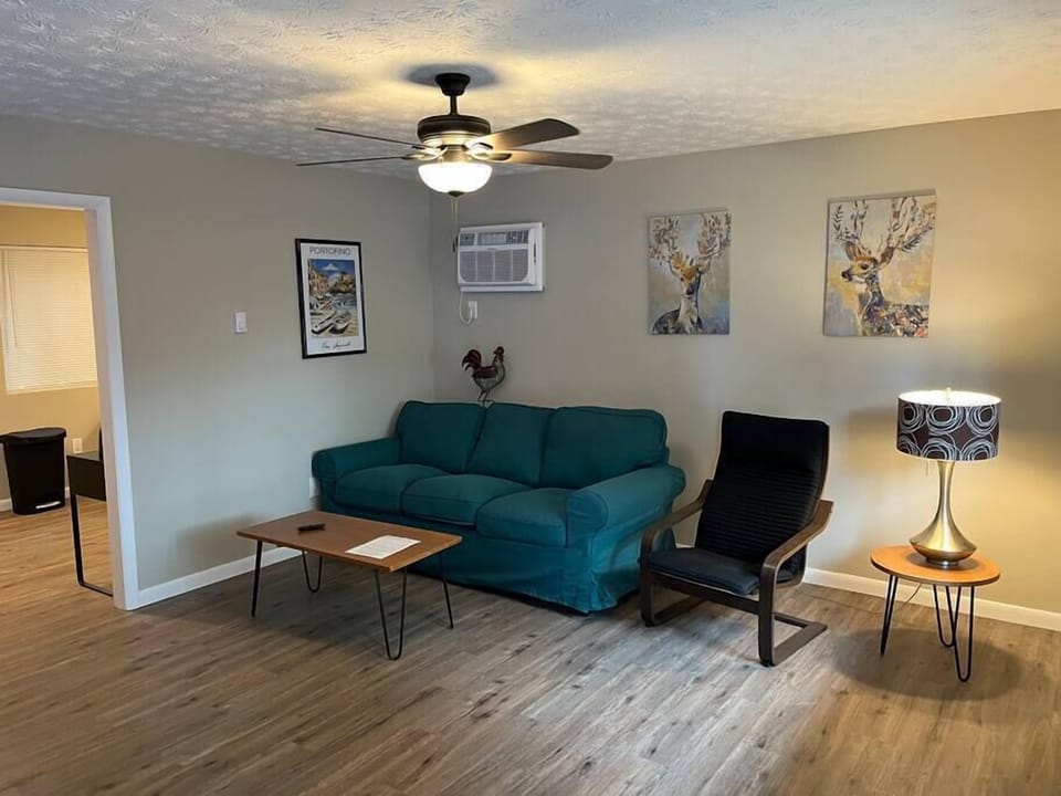 Living room from front door