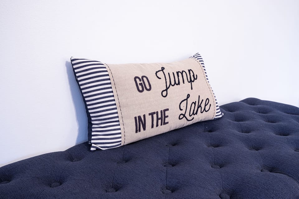 Lake decor throughout with Vacation in Mind