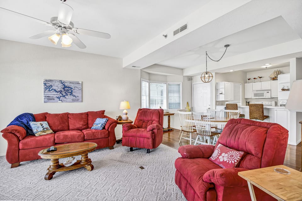 Bright Living Design with Open Layout