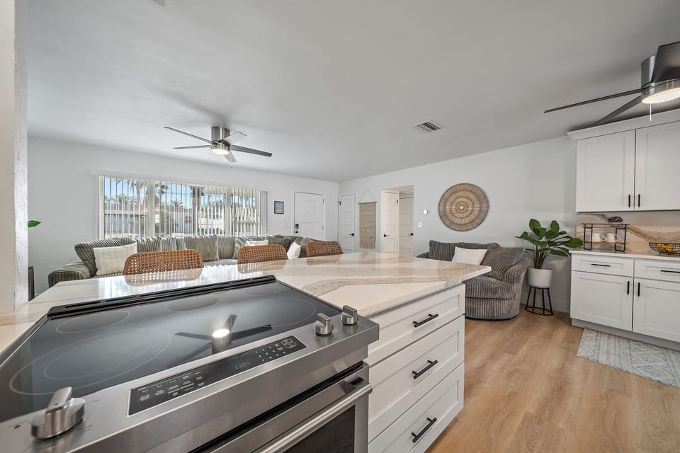Open Kitchen/living room