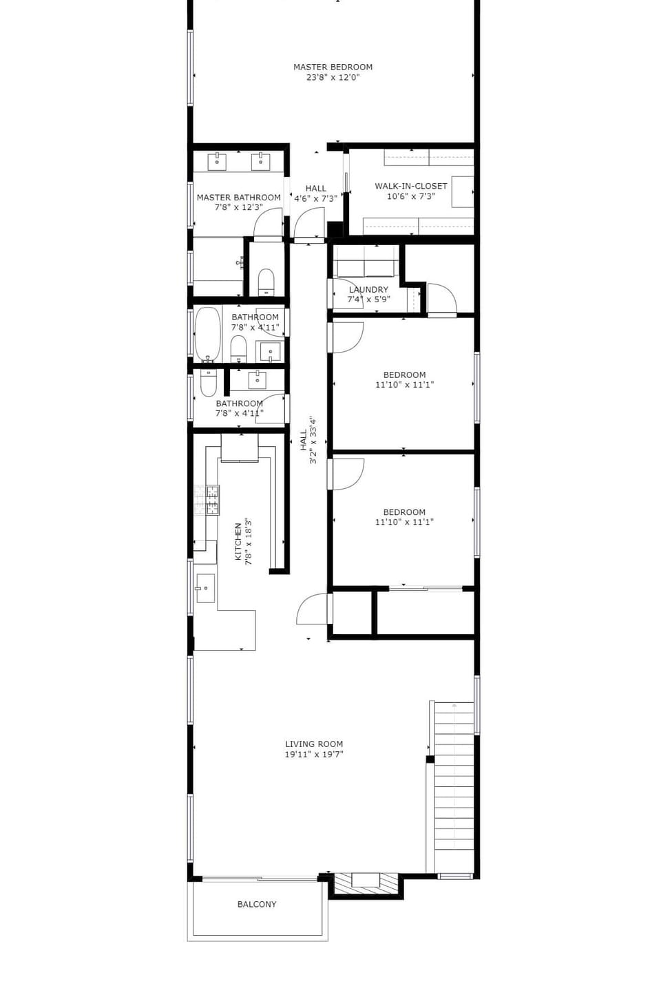 House (3 Bedrooms) | Interior