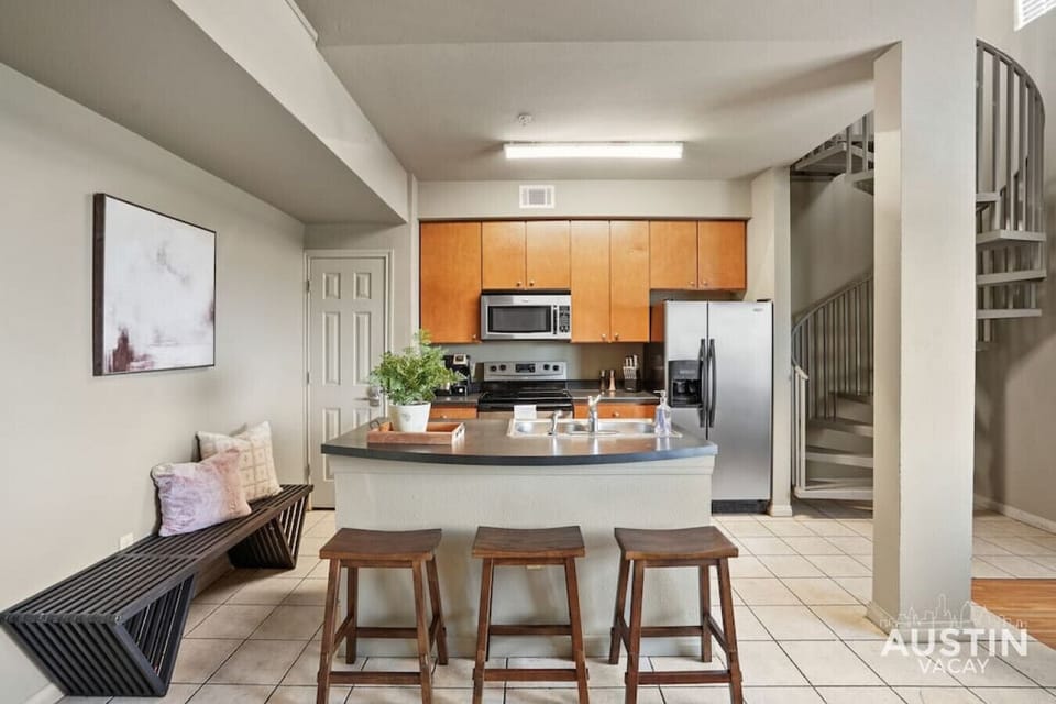 Fully equipped kitchen with all the essentials