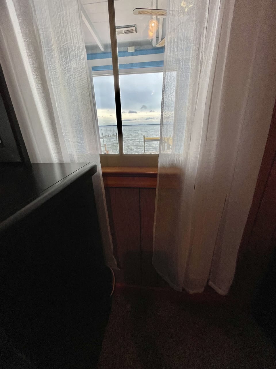 River view from the master bedroom