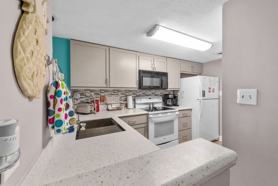 The family chef will love this updated kitchen complete with a huge workspace.