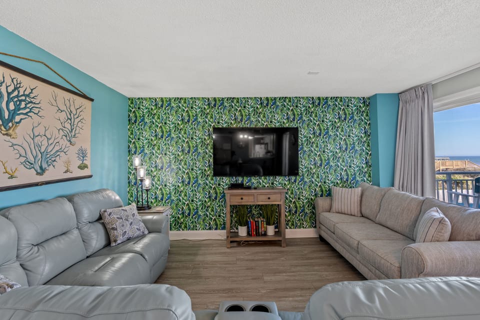 Watch your favorite shows in this tropical paradise!