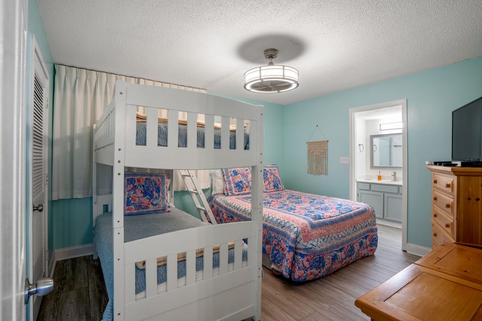 The kiddos will will jump for joy to have a place of their own at the beach.