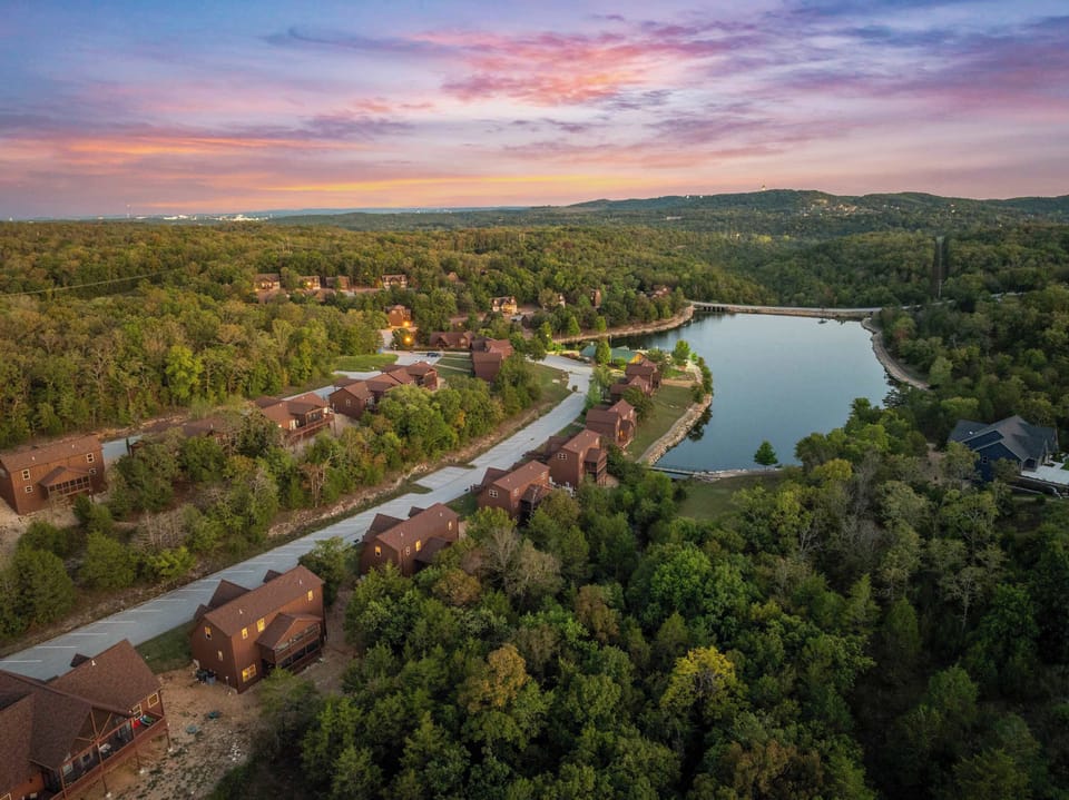 Our cozy cabin is nestled in the beauty of the Ozarks!