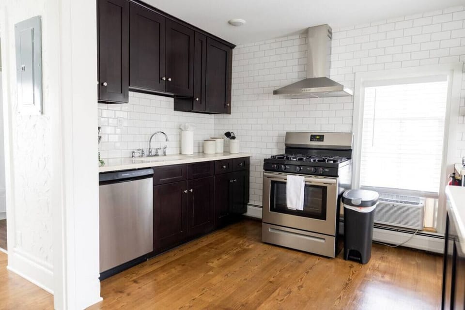 Additional view of Parsonage kitchen.