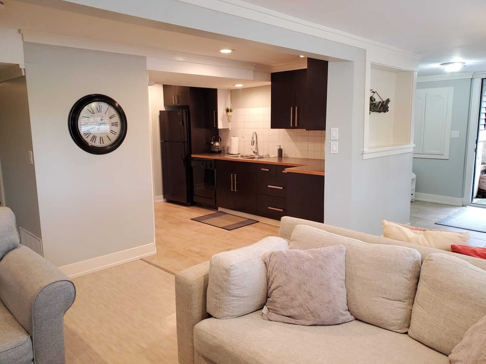Living room- looking into kitchen