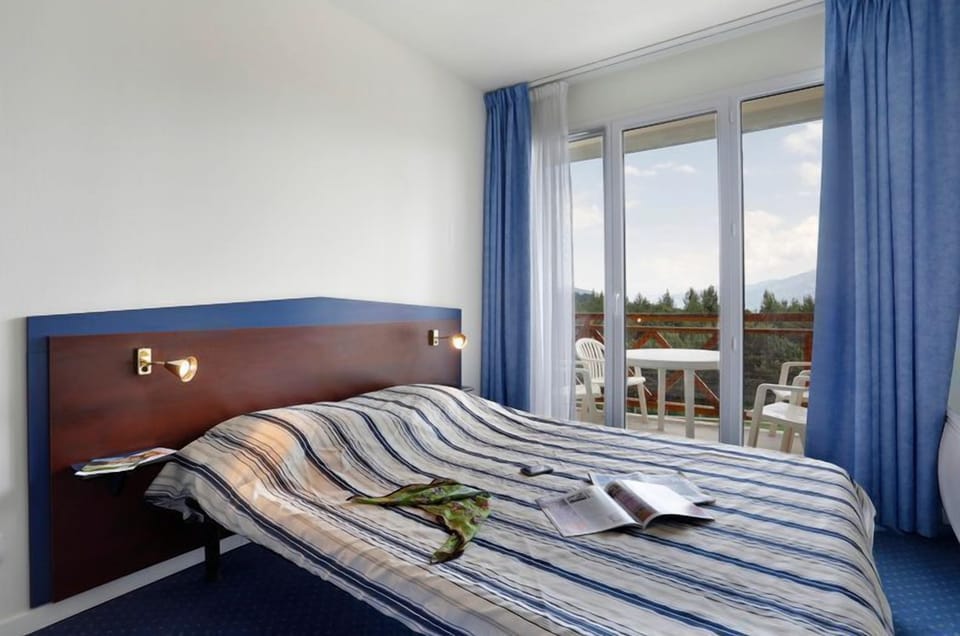 Drift to sleep in a comfortable bed after a wonderful day outside.