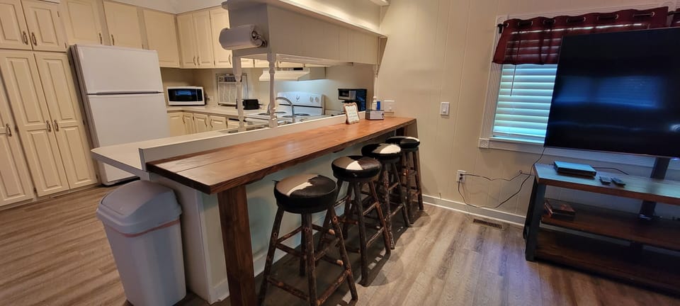 Kitchen - Main Level - Kitchen with Bar Seating for 4.