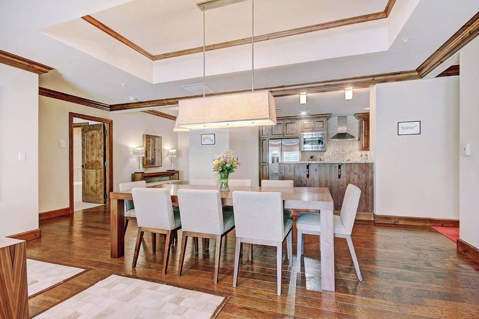 Large dining table