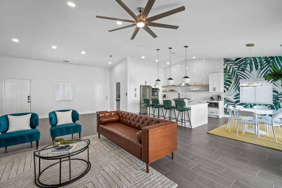 Open kitchen concept