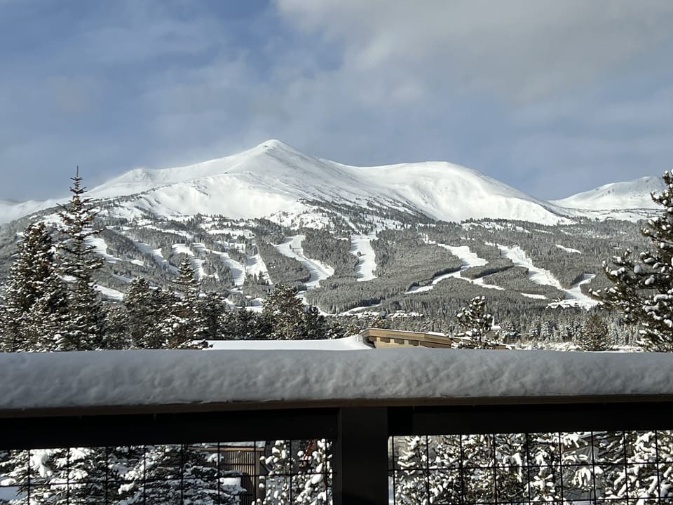 Snow day view from family room
