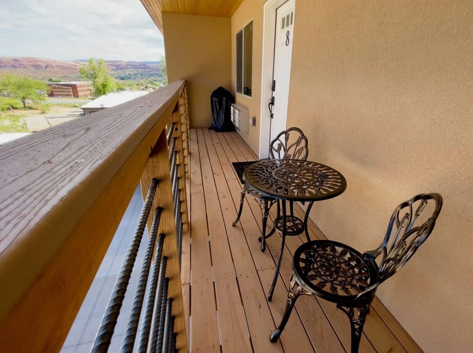 Patio grill on Balcony