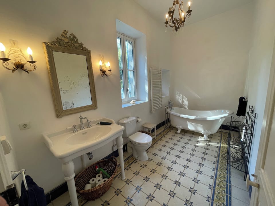Bathroom 1 is shared by Bedrooms 2 and 3.