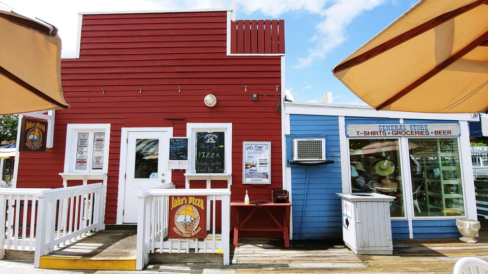 South Beach marina is steps away