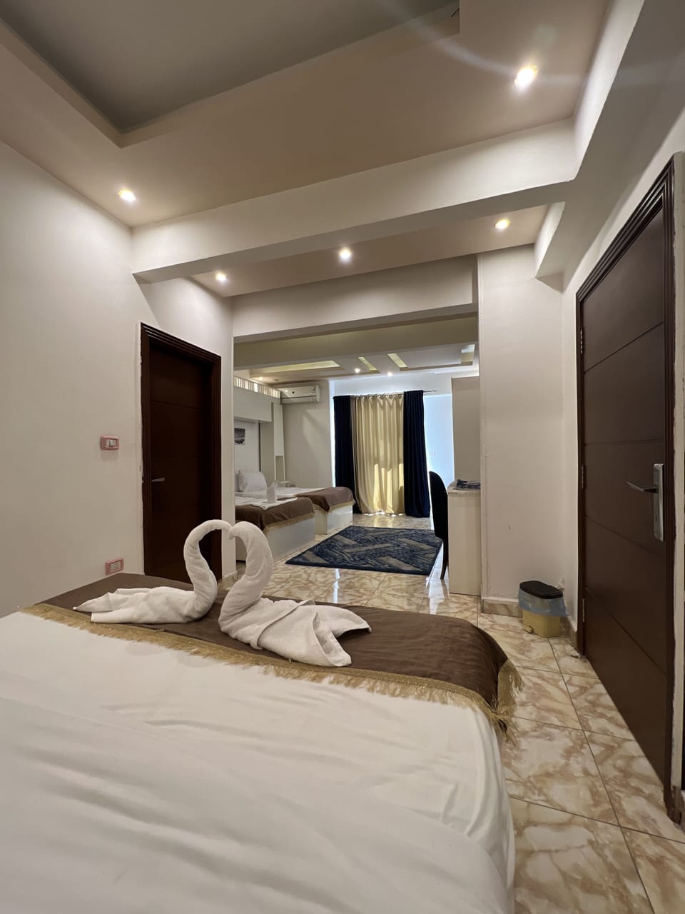 Family Quadruple Room | Minibar, individually decorated, individually furnished, desk