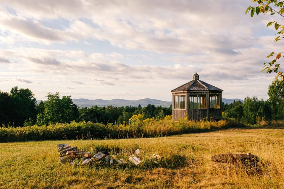 Golden hour on the hilltop - photo by Sophia Li Photography
