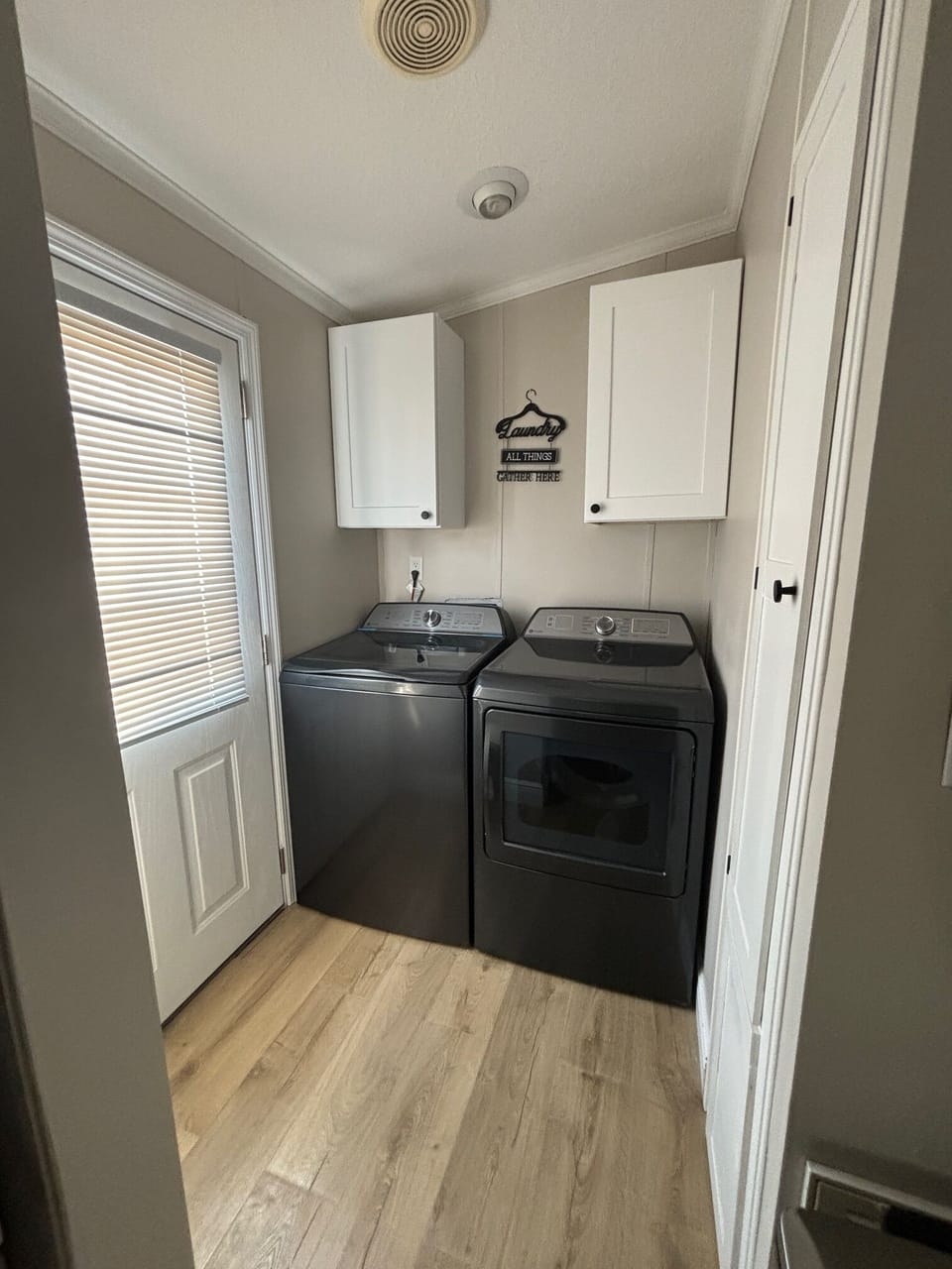 Full size washer and dryer